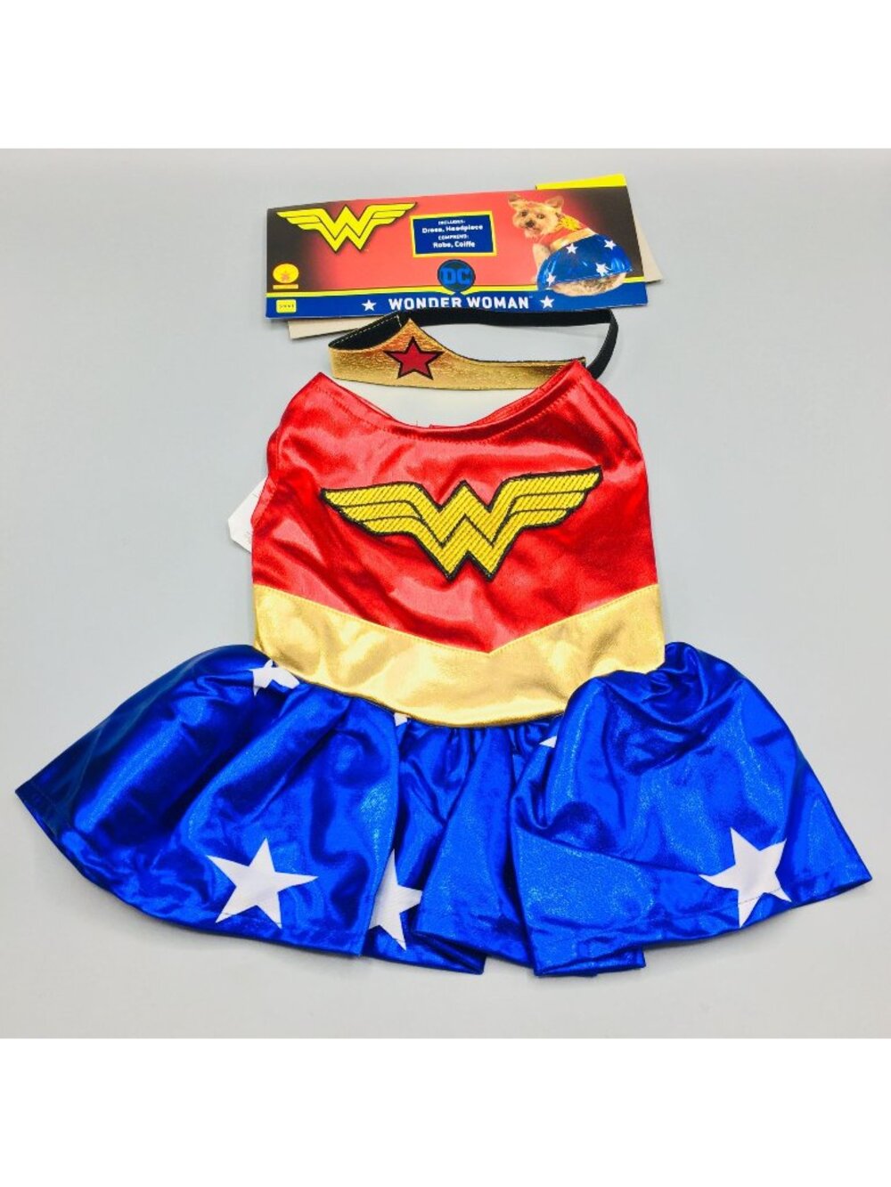 Wonder Woman DC Comics Small Dog Costume Rubie's